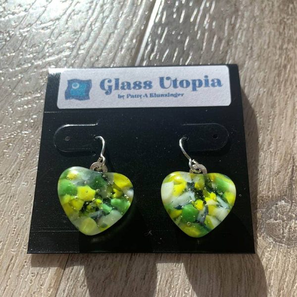 Hand crafted glass earings